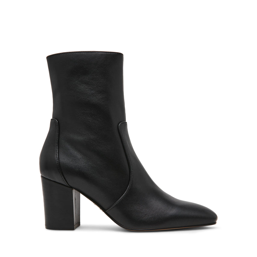 Crossbar Bootie BLACK LEAT