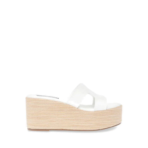 STEVE MADDEN Summerset Sandal White Action Leather Lákavé ceny