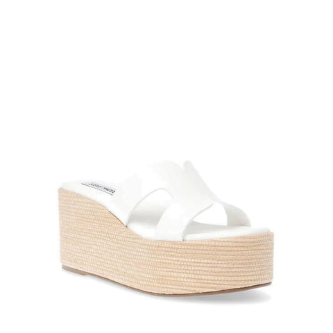 STEVE MADDEN Summerset Sandal White Action Leather Lákavé ceny