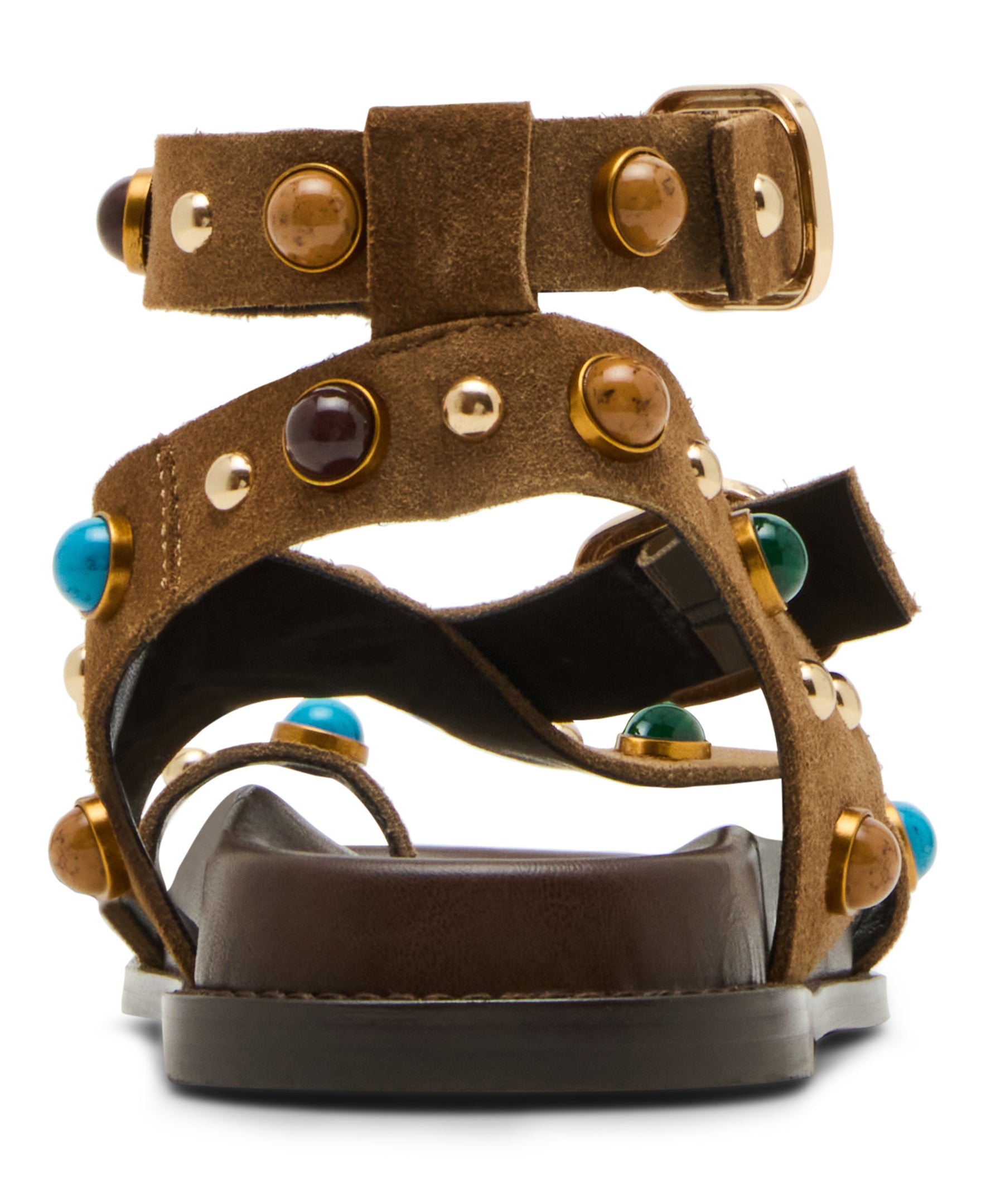 Linear Sandal TAUPE SUEDE - view 4