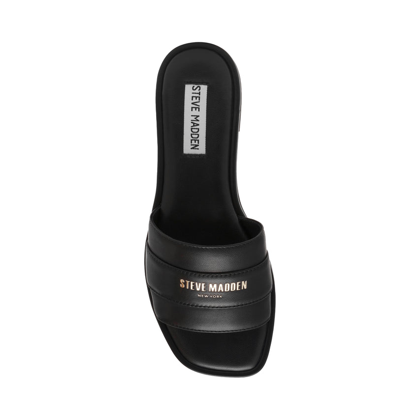 Ashten Sandal BLACK LEATHER - view 6