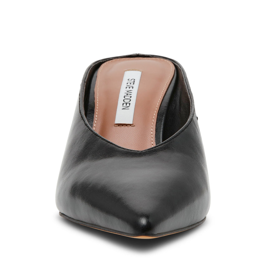Fonza Mule BLACK LEATHER - view 3