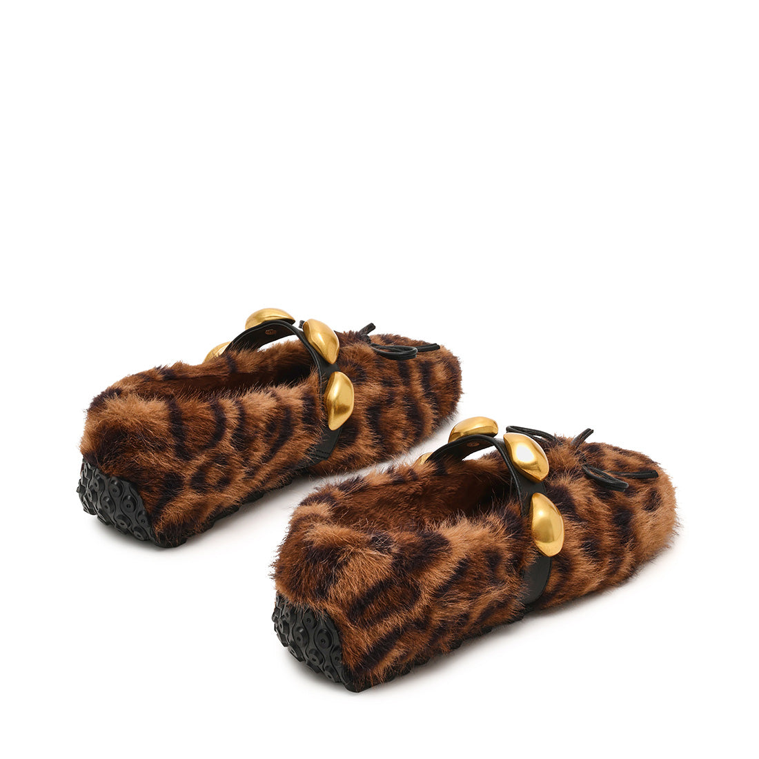Toasted Flat Shoe BLK/BRN LEOPARD - view 3
