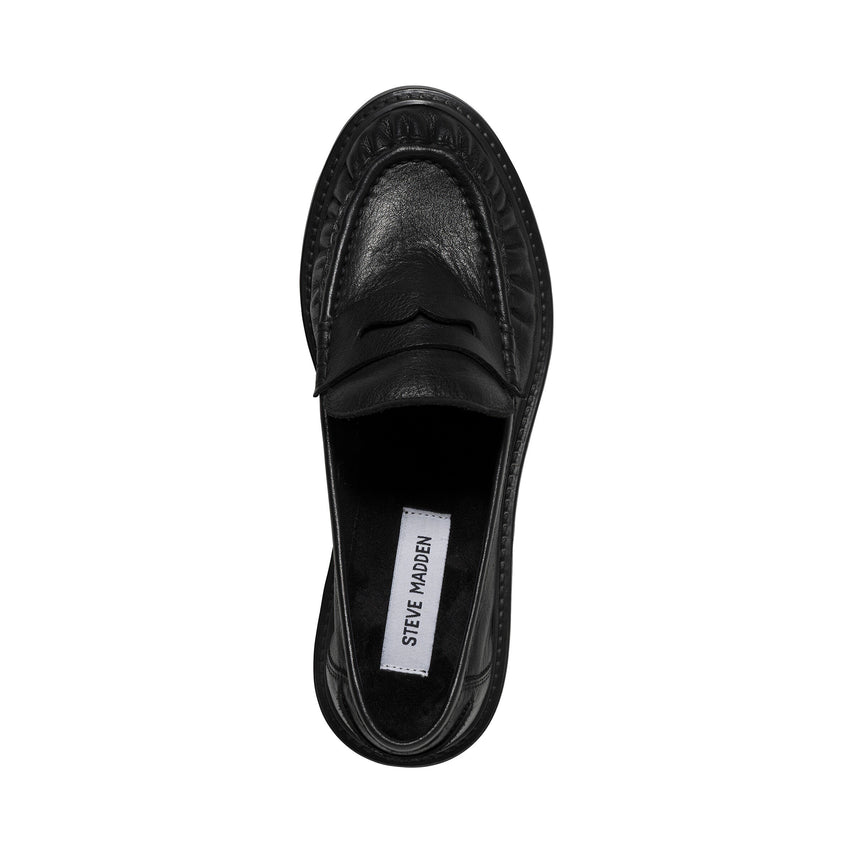 Nadya Flat Shoe BLACK LEATHER - view 5