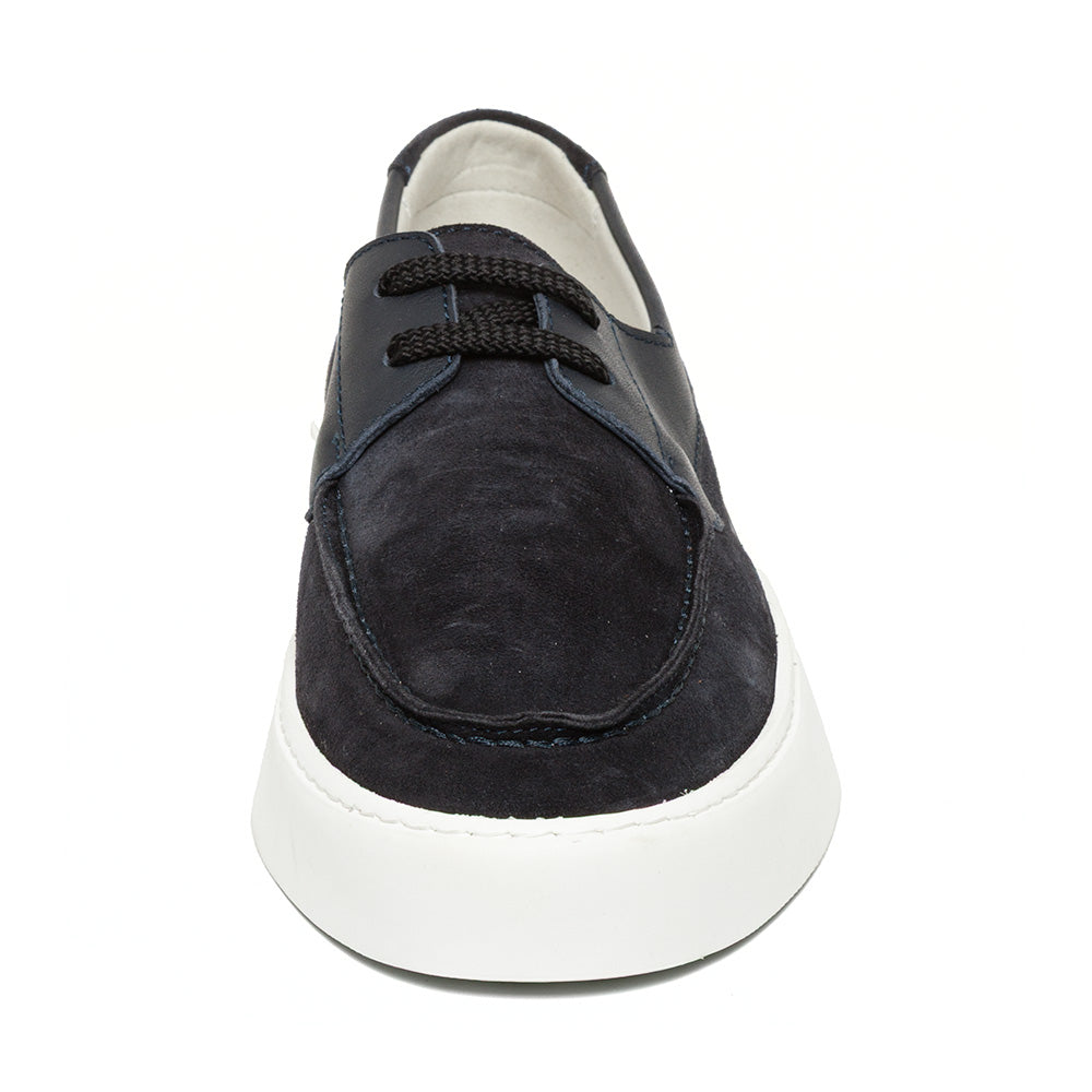 Leeway Casual Shoe NAV SUEDE