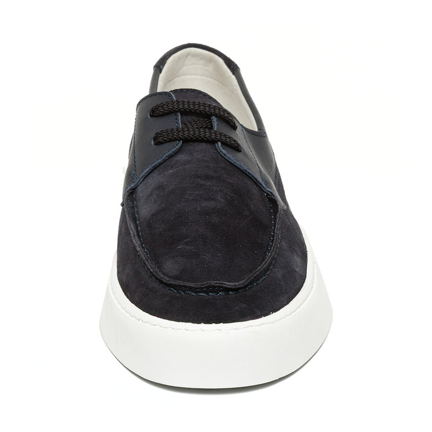 Leeway Casual Shoe NAV SUEDE