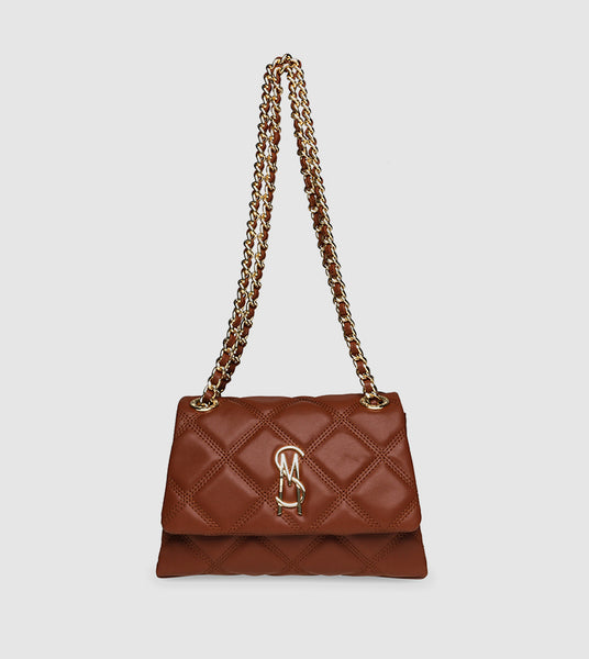 BVOLTURI CROSSBODY BAG COGNAC