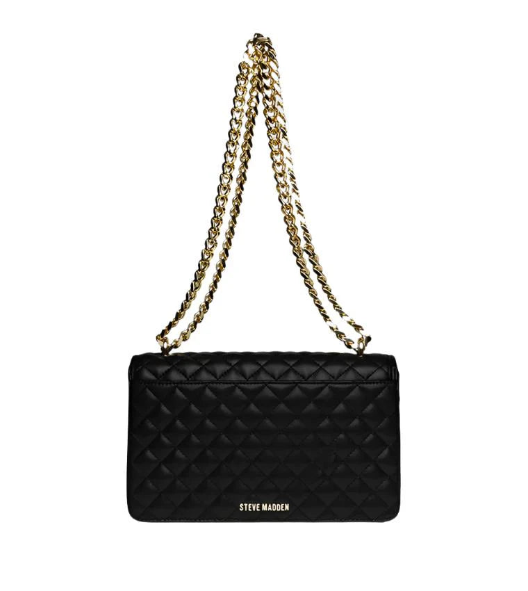 BSENZA SHOULDERBAG BLACK/GOLD- Hover Image