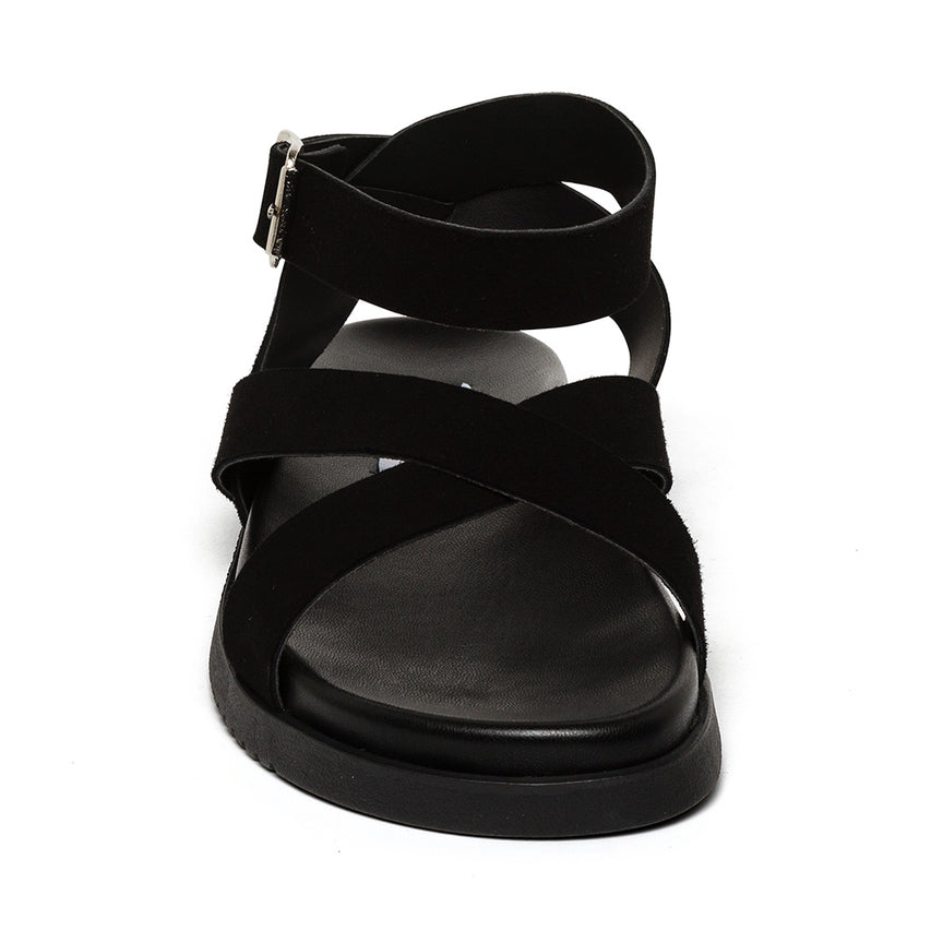 Mybestie-E Sandal BLACK SUEDE