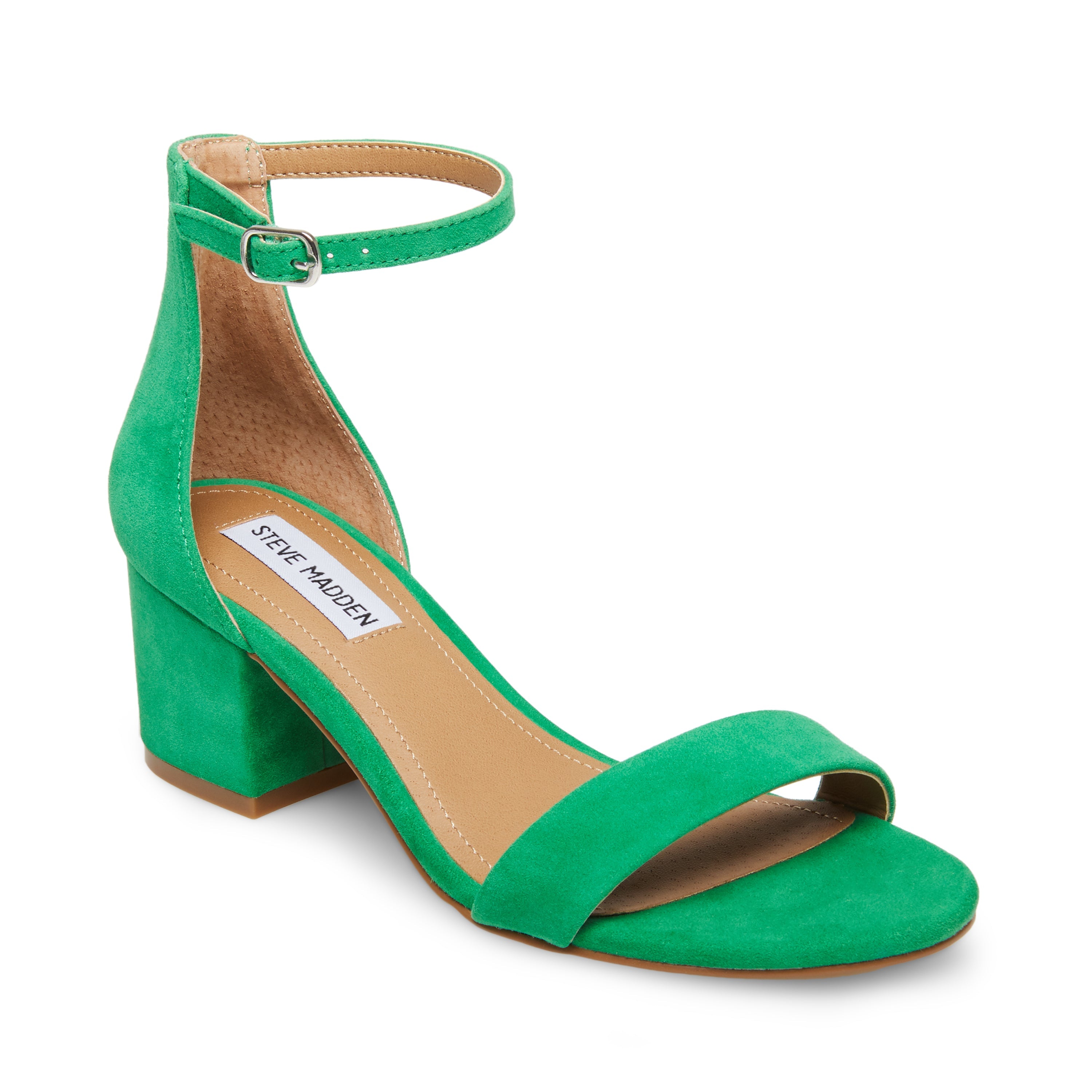 Irenee Green Suede- Hover Image