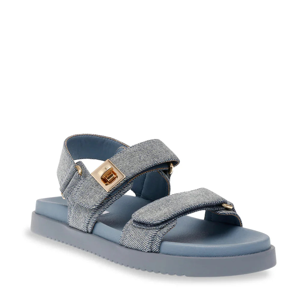 MONA SANDAL DENIM FABRIC