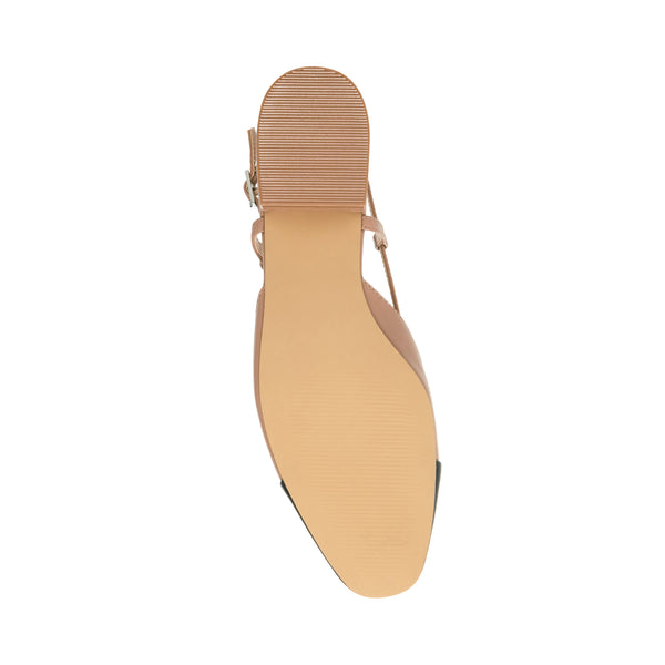 Belinda Flat Shoe TAN LEATHER