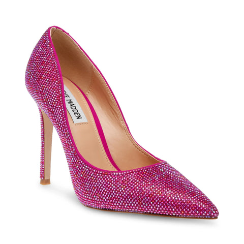 STEVE MADDEN Evelyn-R Pump Pink Iridescent Frontpage – women