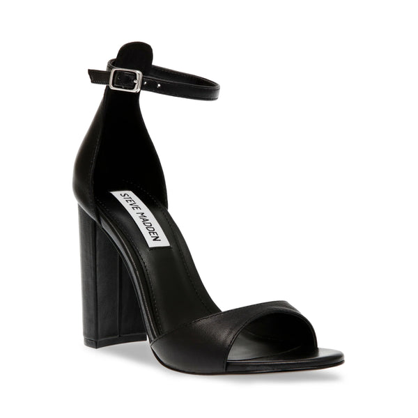 Capsule Sandal Black Leather