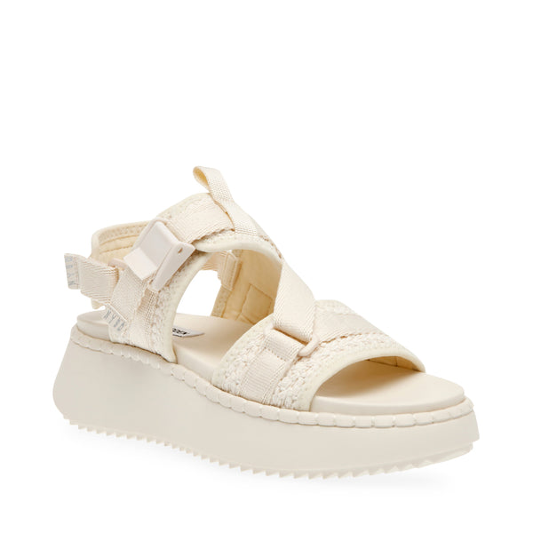 DECORUM SANDAL BONE/BONE - Steve Madden Polska