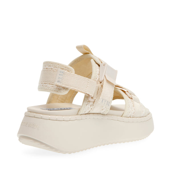 DECORUM SANDAL BONE/BONE - Steve Madden Polska