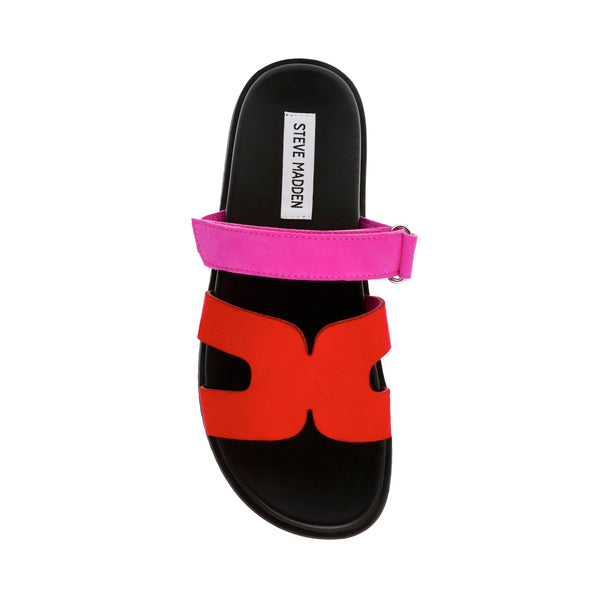 MISSILE SANDAL PINK/RED - Steve Madden Polska