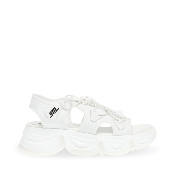 CHIVALRY SANDAL WHITE/WHITE - Steve Madden Polska