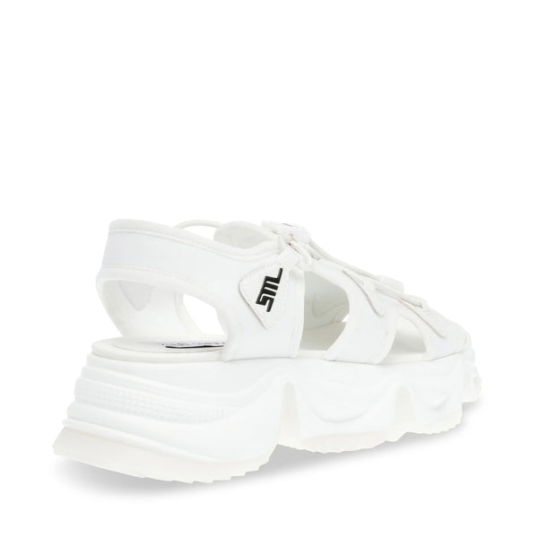 CHIVALRY SANDAL WHITE/WHITE - Steve Madden Polska