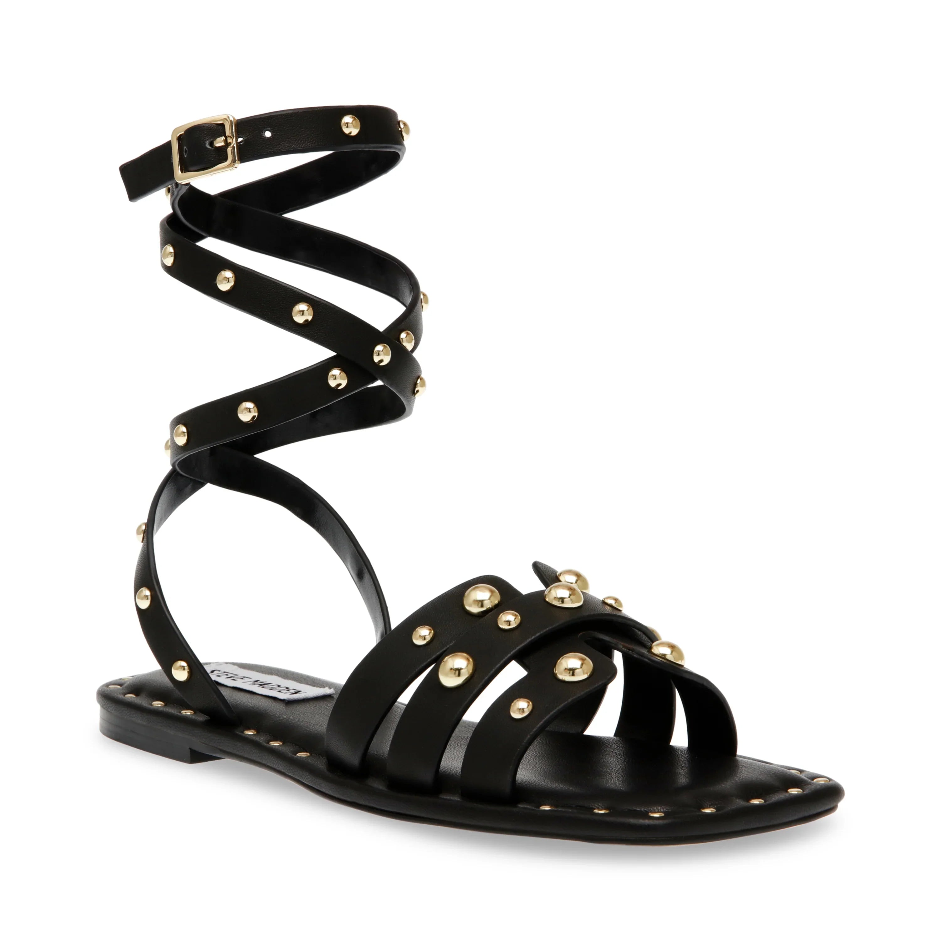 TRUSTEE SANDAL BLACK LEATHER- Hover Image