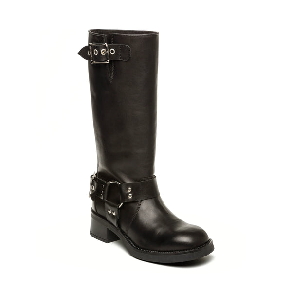 BEAU BOOT BLACK LEATHER