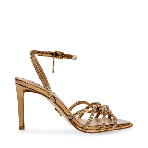 STEVE MADDEN KAILYN-R SANDAL BRONZE Hnědá