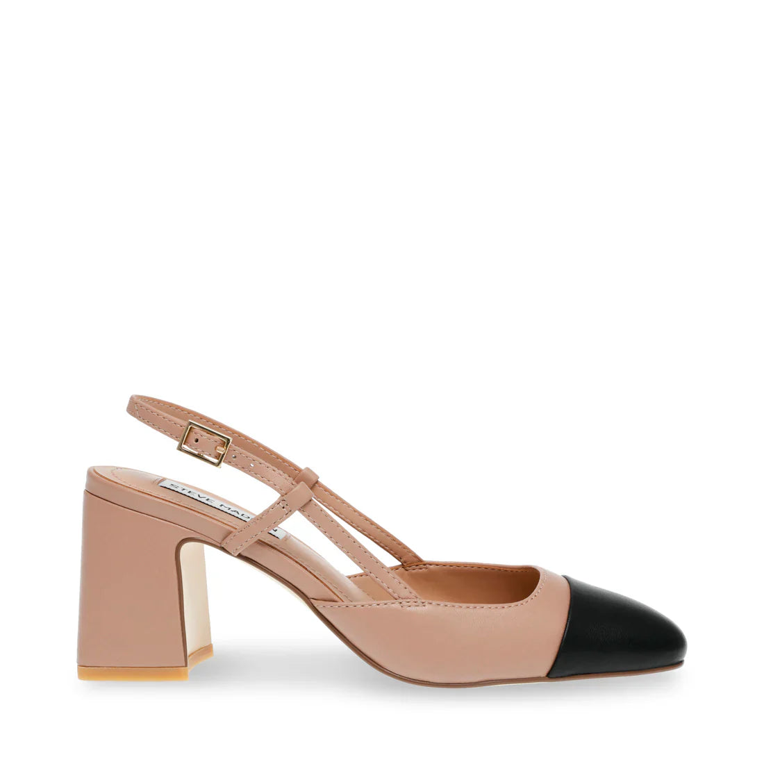 ZEINA SANDAL TAN/BLACK