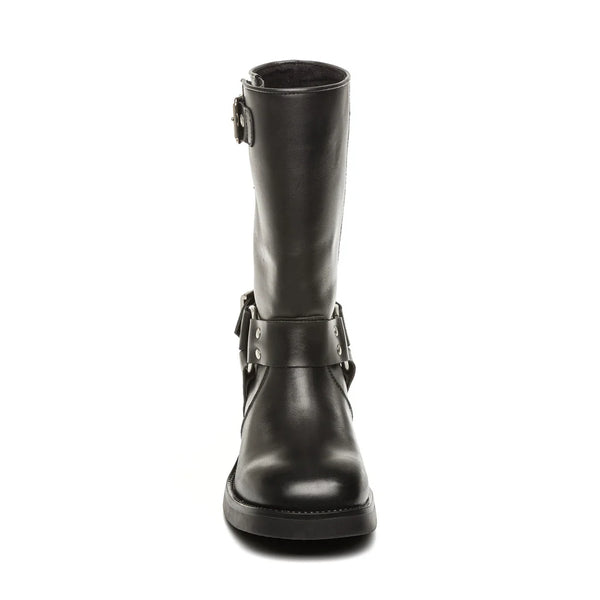 BLESSING BOOT BLACK LEATHER