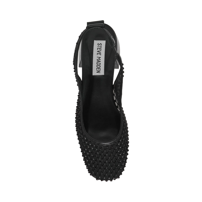Smitten Flat Shoe BLACK MESH