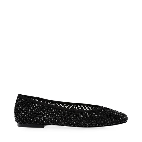 STEVE MADDEN MARLI BALLERINAS BLACK BLACK