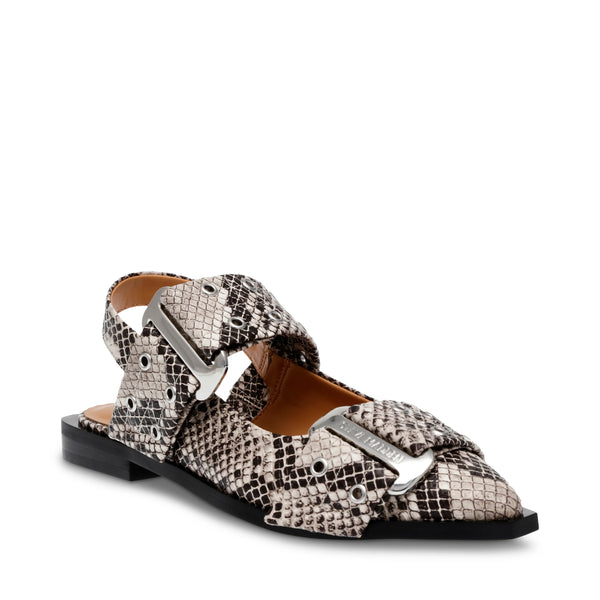 GRAND AVE SANDALS LT. BEIGE SNAKE