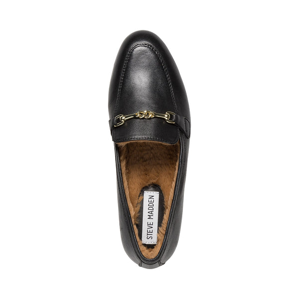 CATAREENA-F LOAFERS BLACK LEATHER