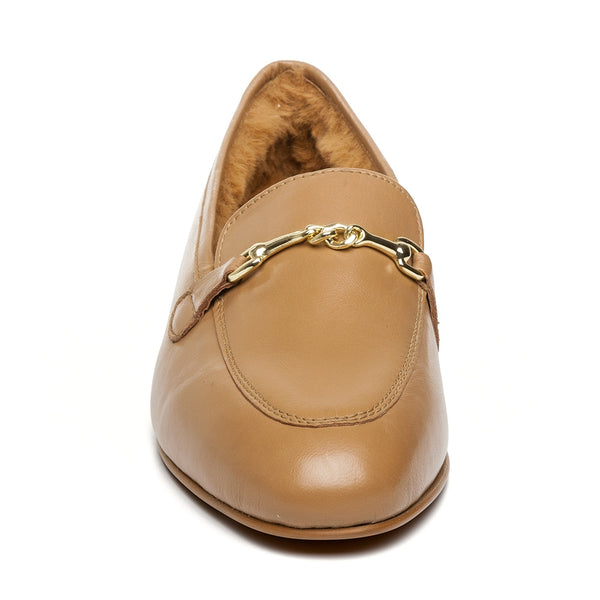 CATAREENA-F LOAFERS TAN LEATHER