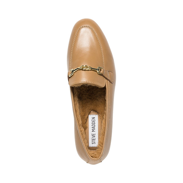 CATAREENA-F LOAFERS TAN LEATHER