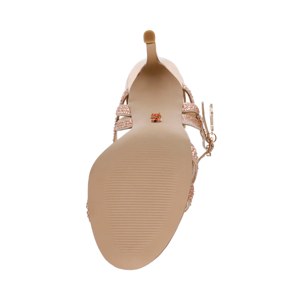 SURREALIST SANDAL ROSE GOLD