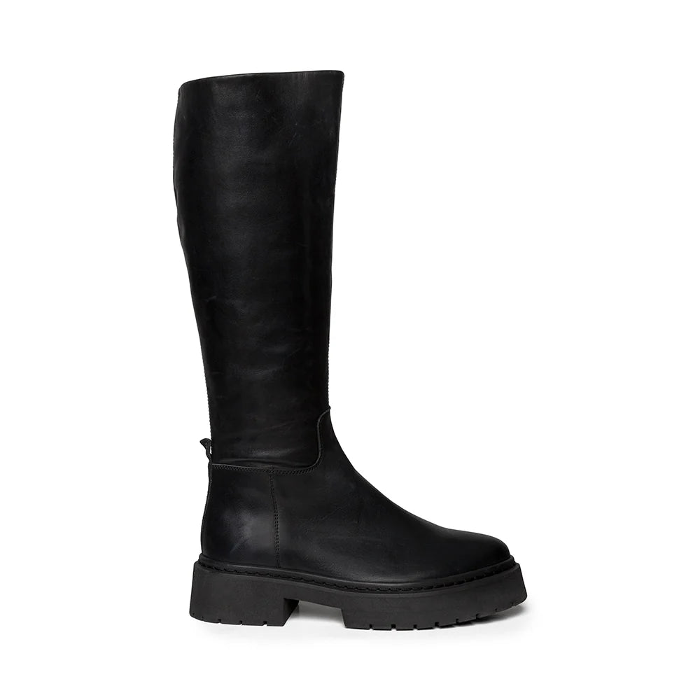 GALINA BOOTS BLACK LEATHER