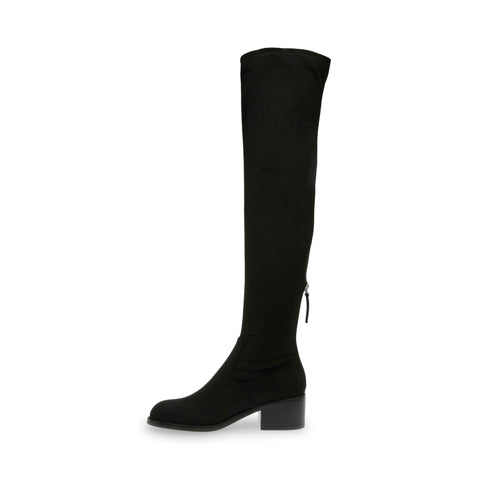 STEVE MADDEN COURTSIDE BOOTS BLACK BLACK