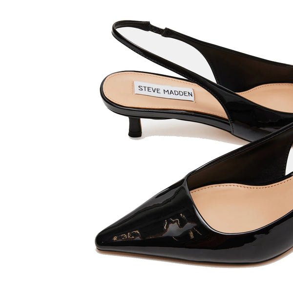 KARI SLINGBACK BLACK PATENT