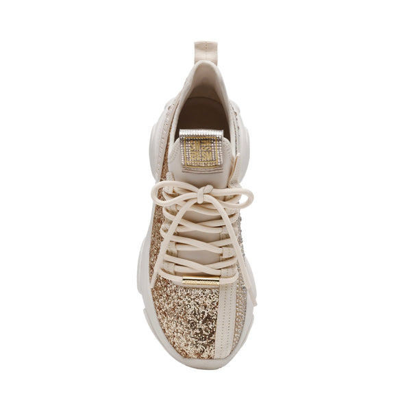 MAXILLA-G SNEAKER GOLD GLITTER