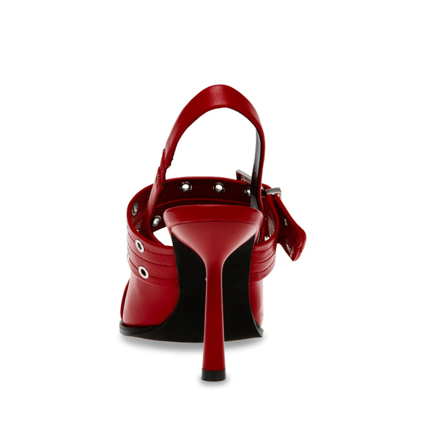 RIESLING SLINGBACKS RED LEATHER