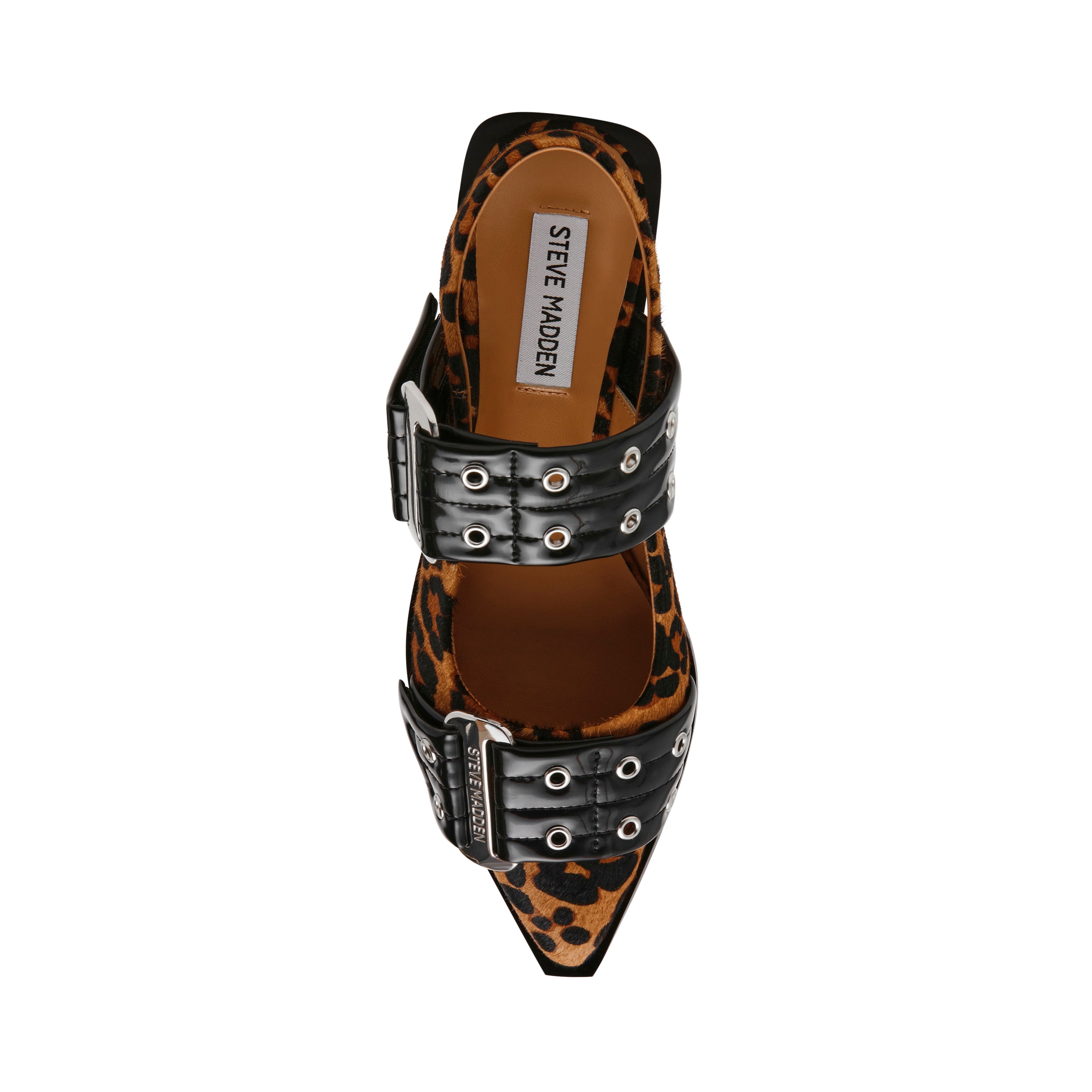 Grand Ave-L Flat Shoe BLACK/ LEOPARD