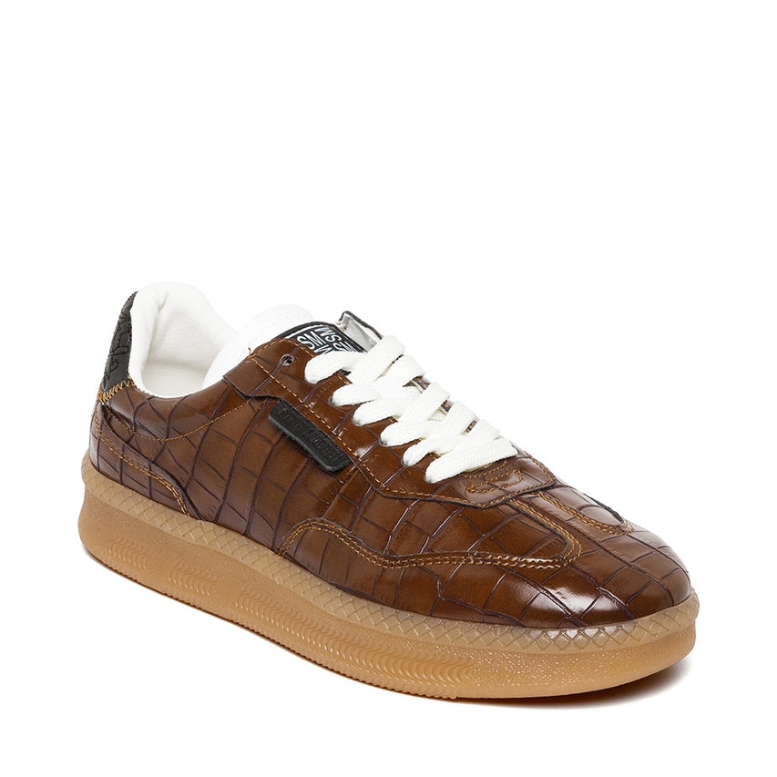 Euphoria Sneaker BROWN CROCO
