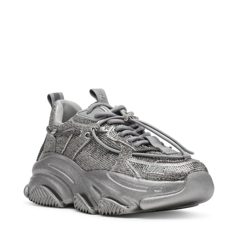 STEVE MADDEN VAULT 2R SNEAKER SILVER Boty - Novinky