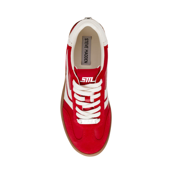 Off-Track Sneaker RED SUEDE