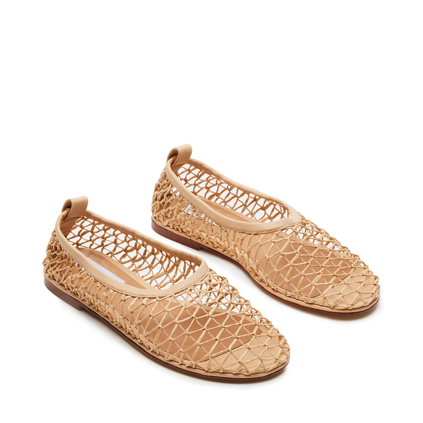 Ambrosia Flat Shoe TAN