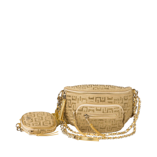 Bmaxima-S Crossbody Bag Gold - Steve Madden Polska