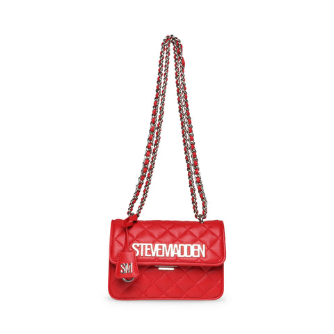 STEVE MADDEN BFREYA CROSSBODY BAG RED Kabelky