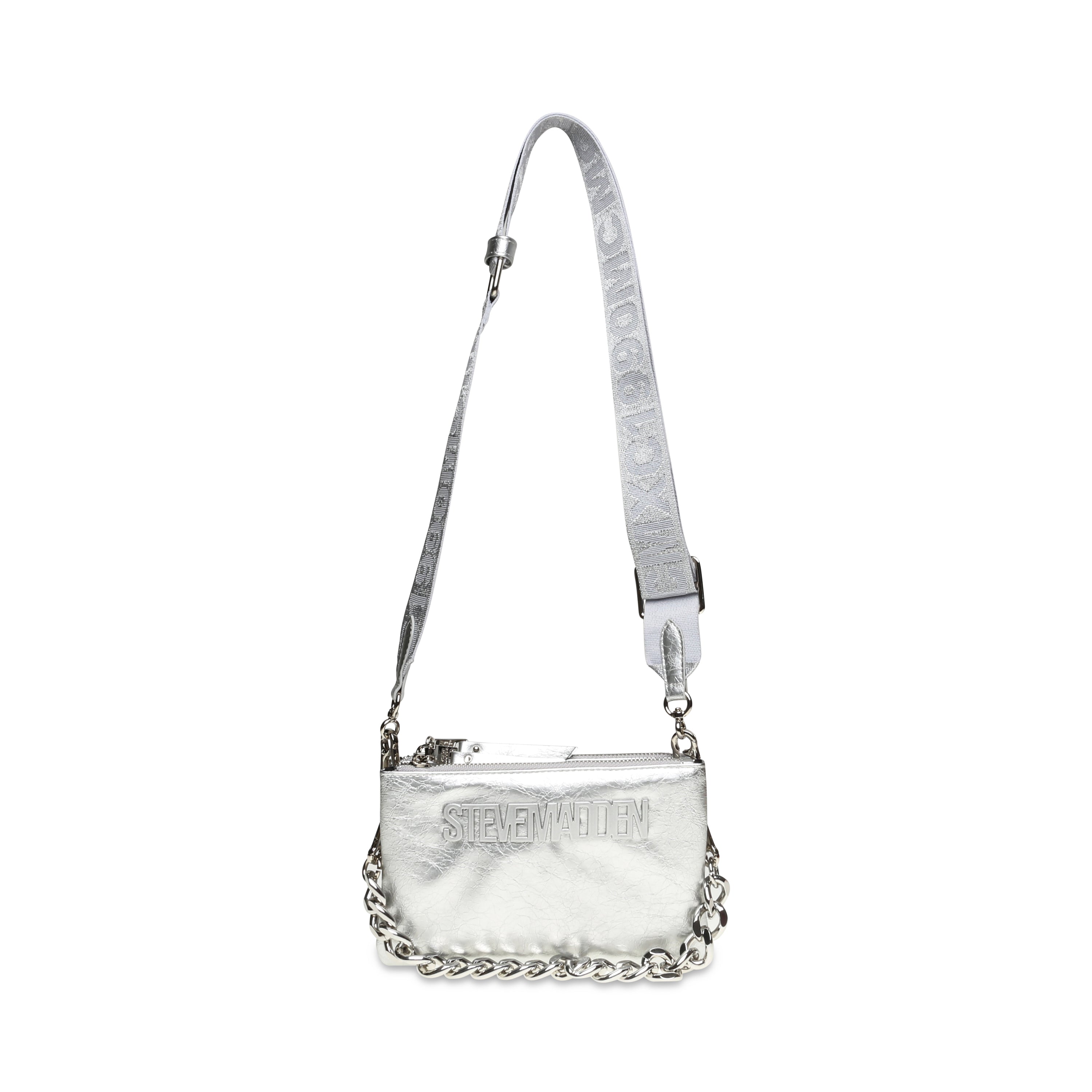 BNICCO CROSSBODY BAG SILVER