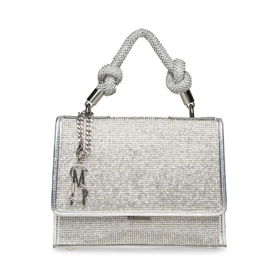 STEVE MADDEN BKNOTTED Silver Frontpage – bags