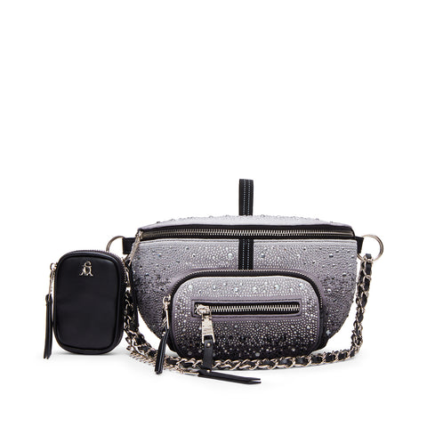 STEVE MADDEN BMAXIMAR CROSSBODY BAG BLK/SIL Bestsellery